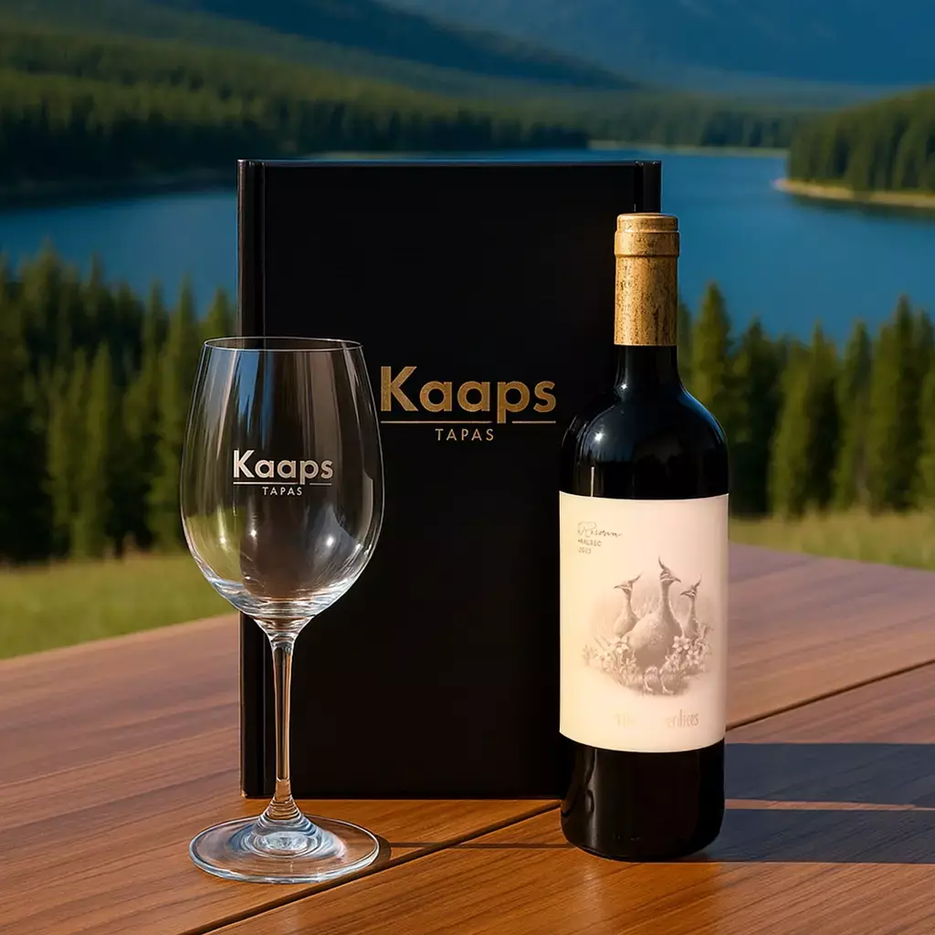 Set de Regalo -Copa y vino Las Perdices