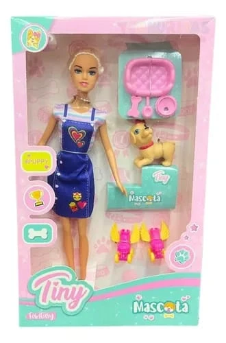 Muñeca Tiny Mascota