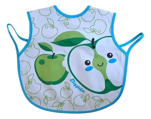 Babero de Plástico estampado Dispita