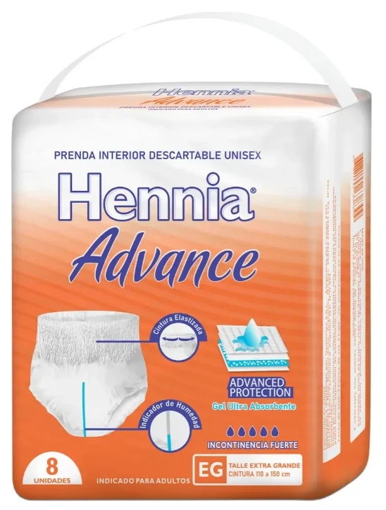Ropa interior Hennia Advance X8u