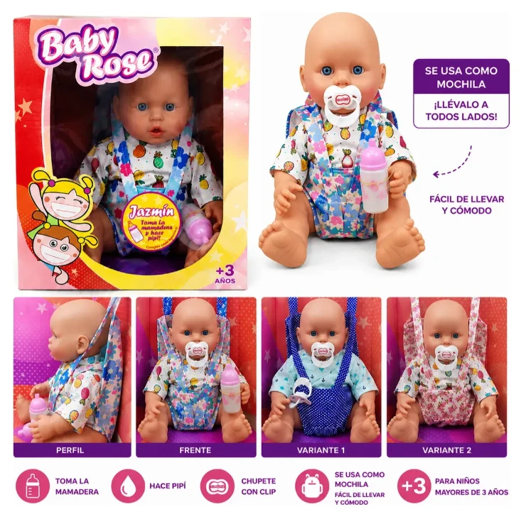 Muñeca Jazmín Baby Rose