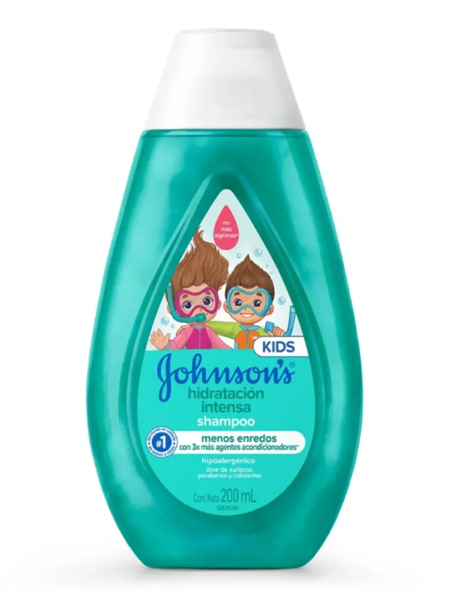Shampoo Johnson´s  Hidratación Intensa 200ml