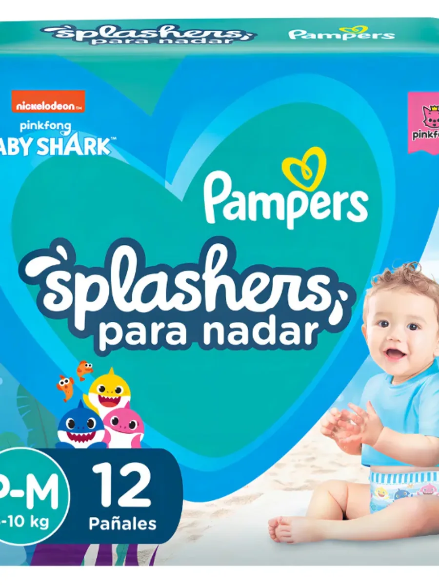 Pañales De Agua PAMPERS Splash