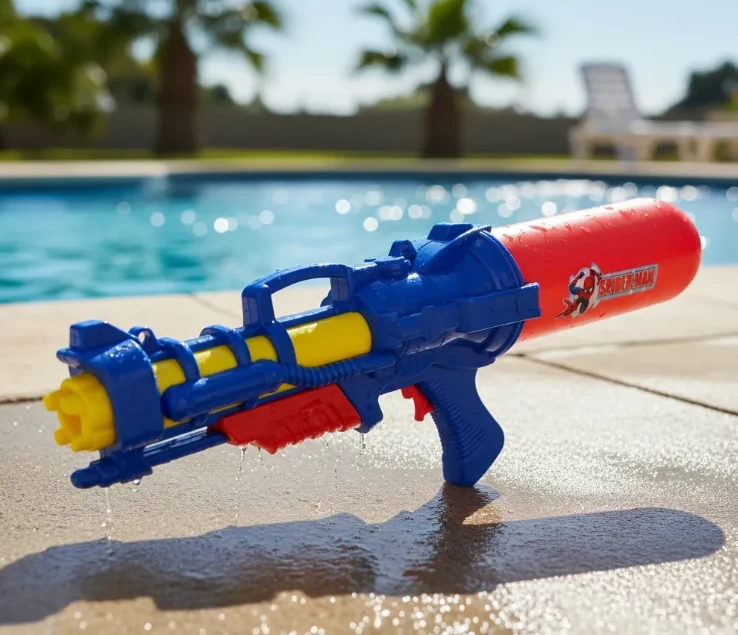 Súper pistola de agua Spiderman