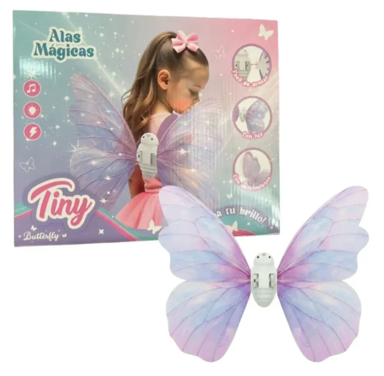 Alas mágicas Tiny con luz y sonido