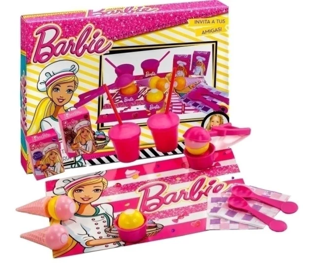 Set Juego Helado Barbie