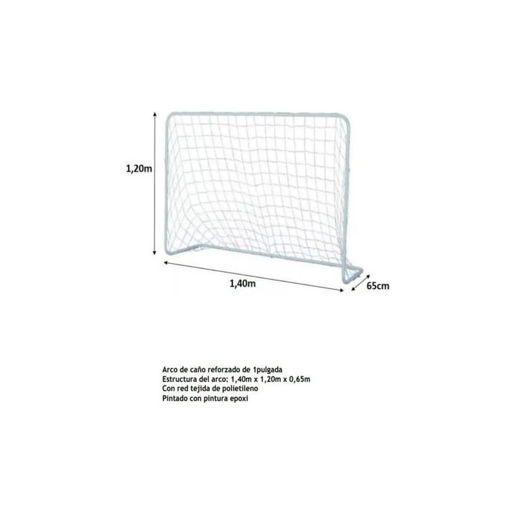 Arco De Futbol L 1.20mt - Jug Trad.