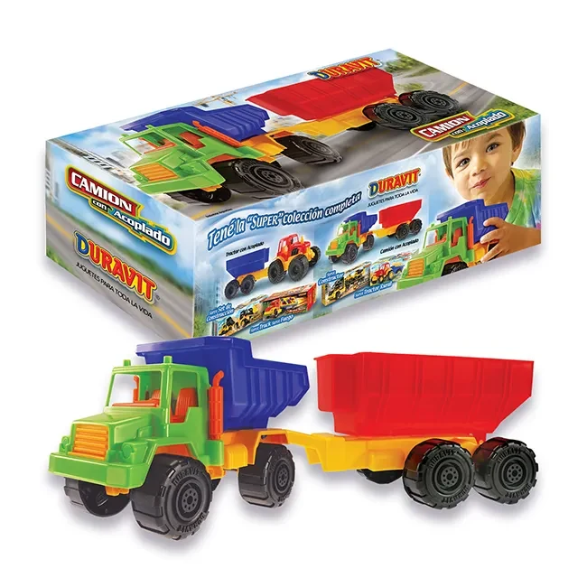 Camion con Acoplado Chico en caja Duravit