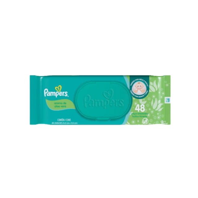 Pampers Toallita Humedad Aloe Vera Tap