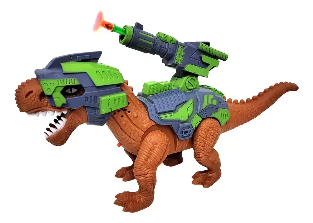 Dino lanza dardos