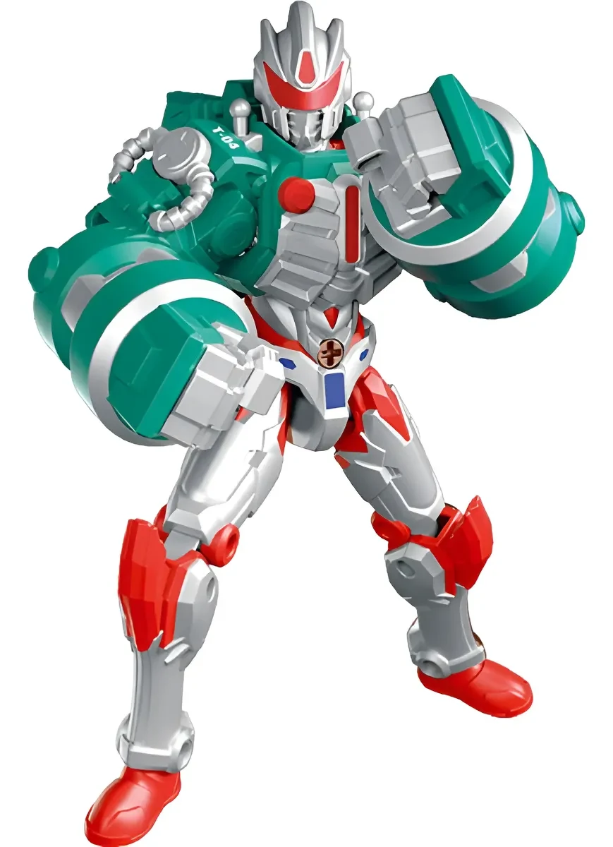 Robot mecha transformable para armar
