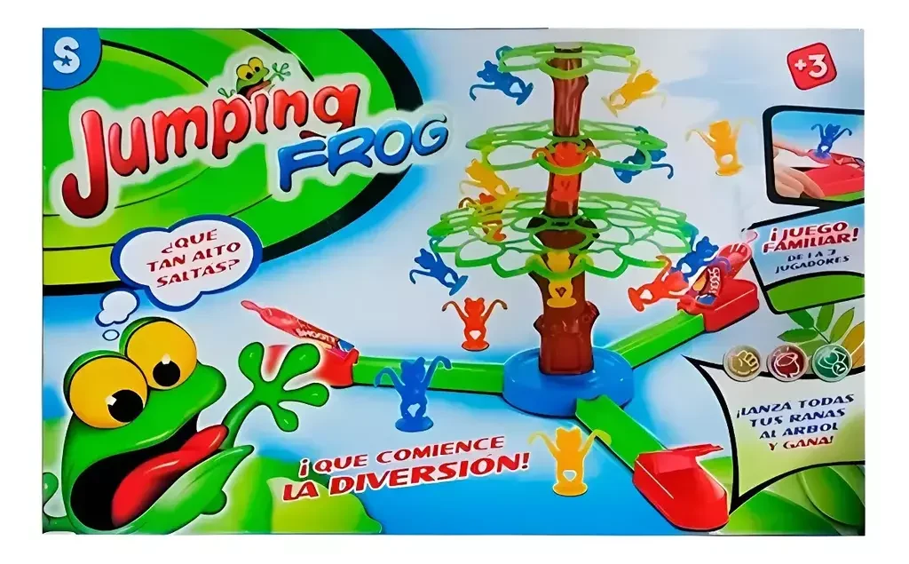 Súper juego ranas saltarinas