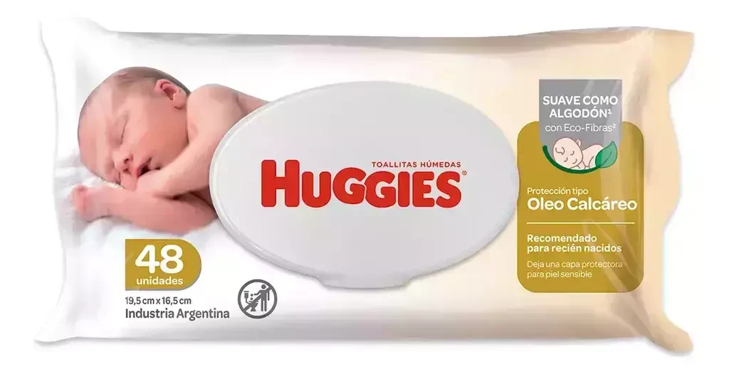 Toallitas Humedas Huggies Oleo Calcareo
