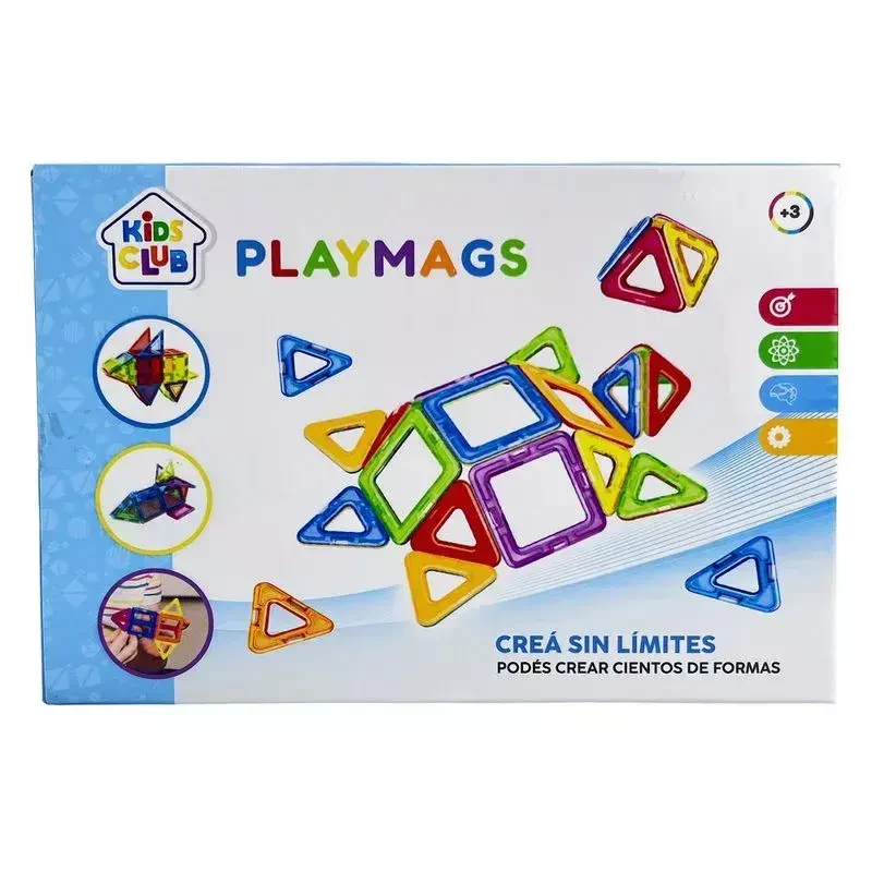 Juego de bloques magnéticos 36 pzas