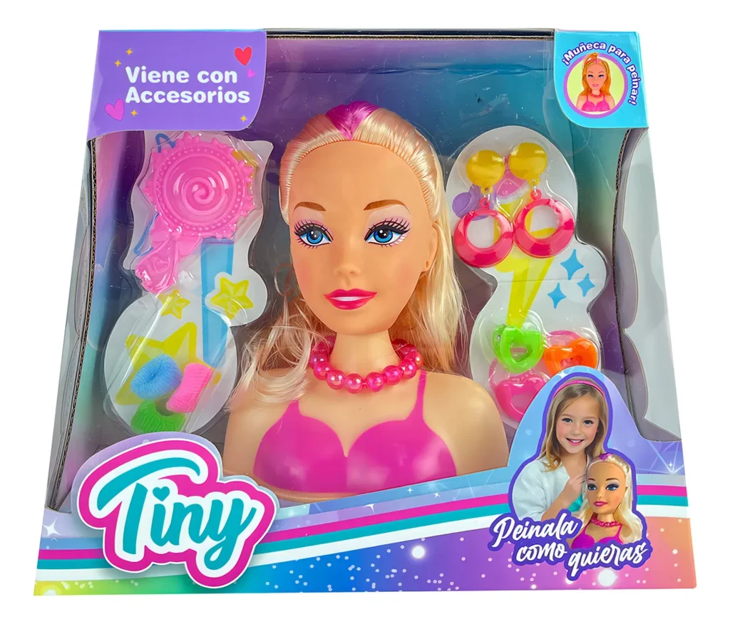 Muñeca para peinar con accesorios