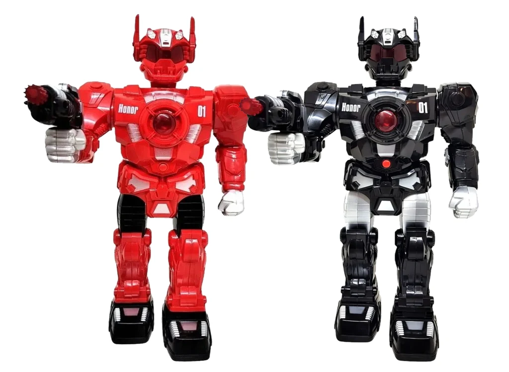 Súper robot con luz y sonido