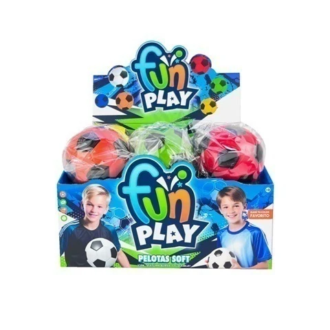 Pelotas anti estres fun play - fútbol