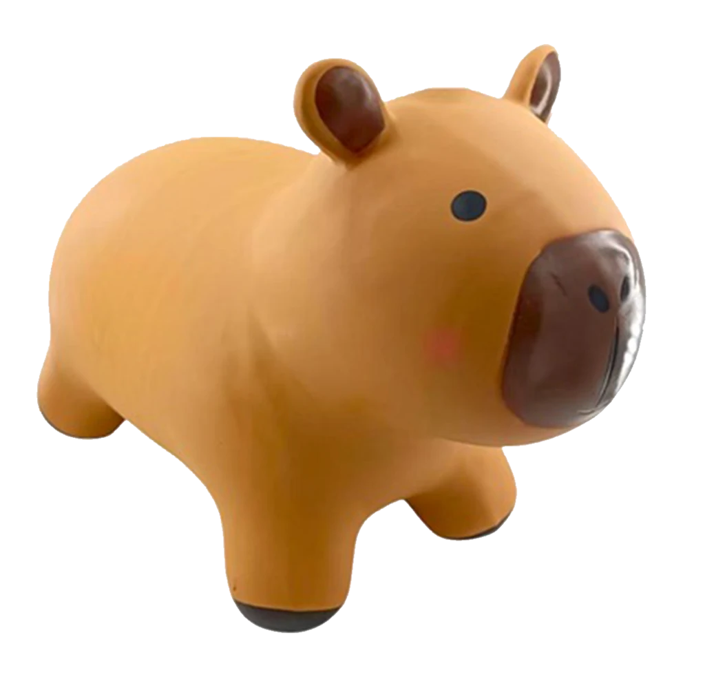 Capibara saltarin inflable