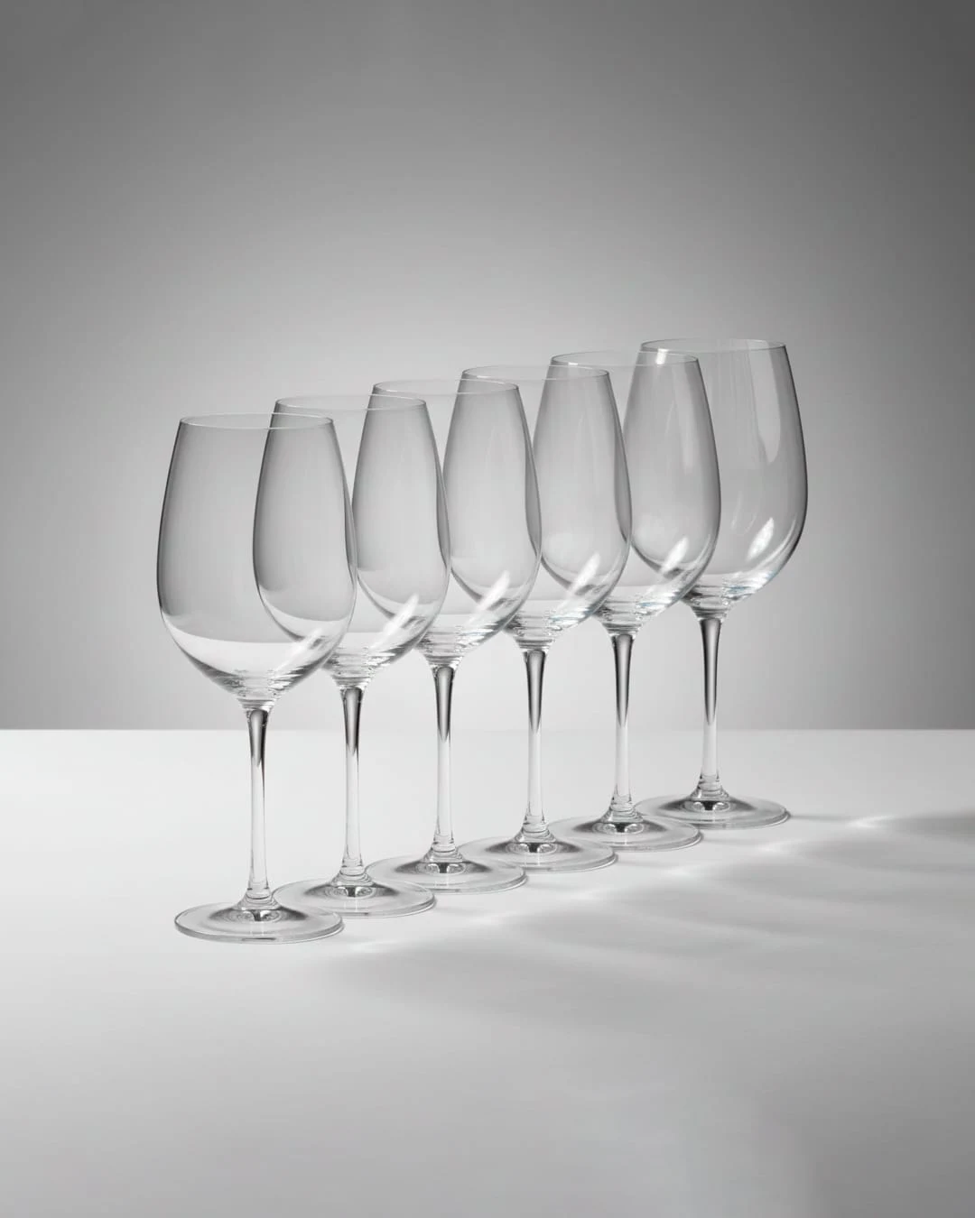 6 Copas Vino Bordeaux Cristal