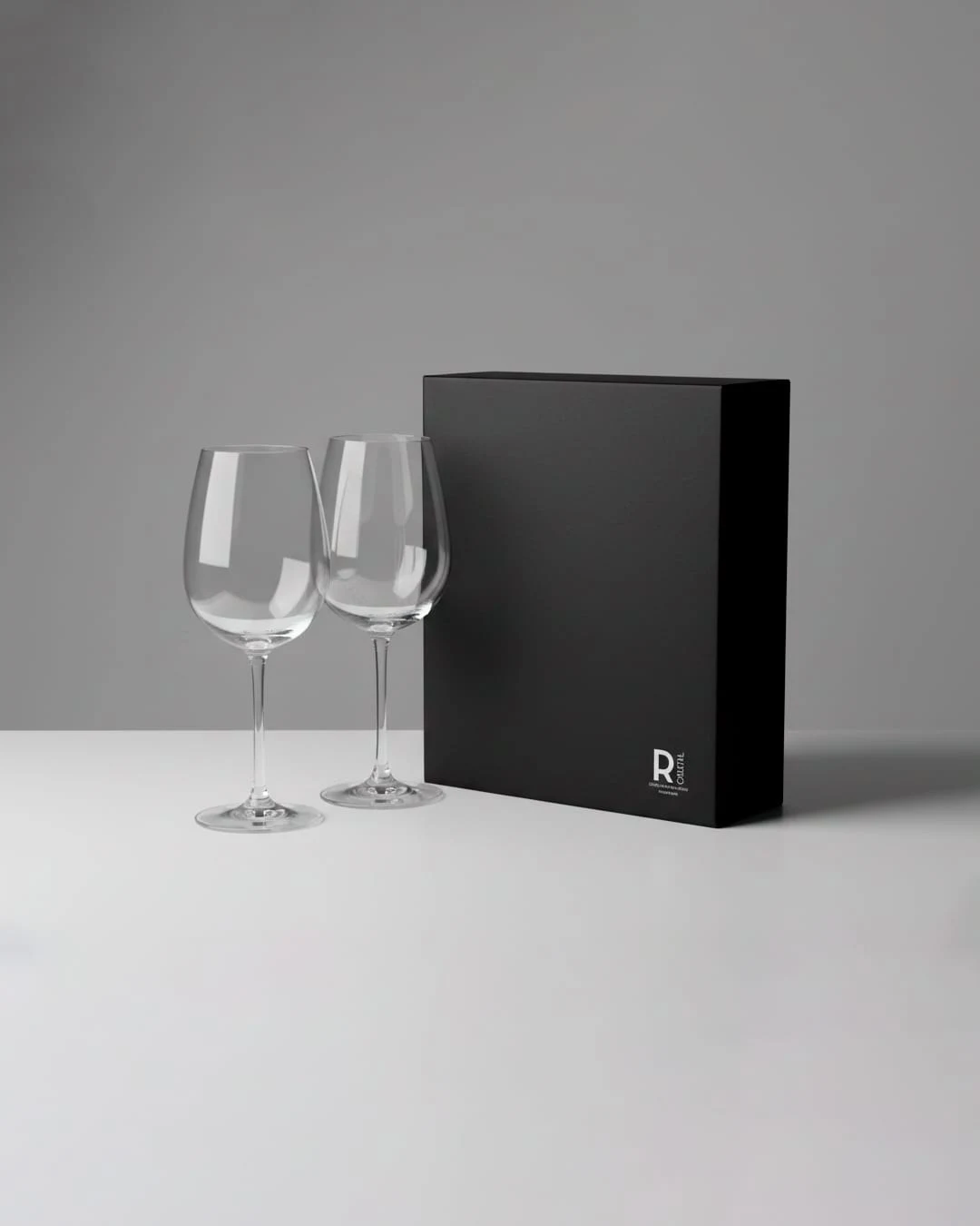 Set 2 Copas Bordeaux 600 cc en Caja