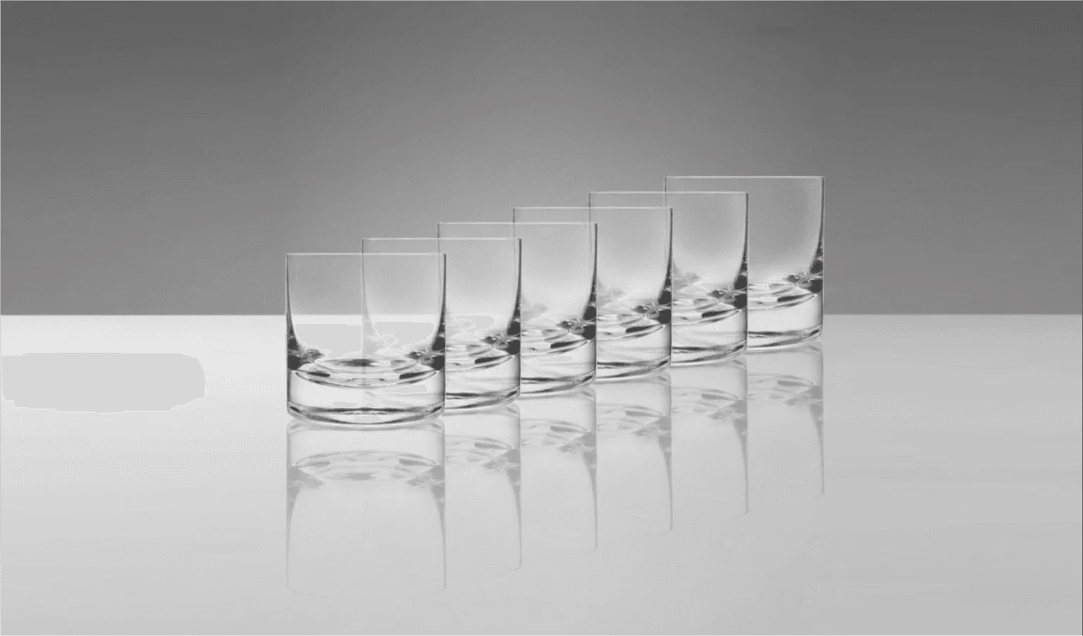 6 Vasos Whisky Cristal